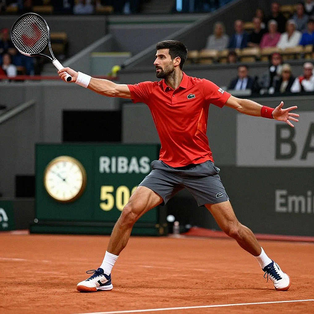 Reading a Tennis Match from the Gaps